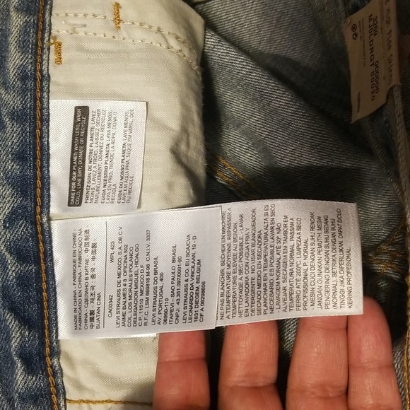 NWT Levi Strauss & Co. High Rise Skinny W32 L32 Color Light Blue - Picture 8 of 12